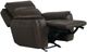 Bassett® Furniture Club Level Manteo Sable Leather Power Glider Recliner-2