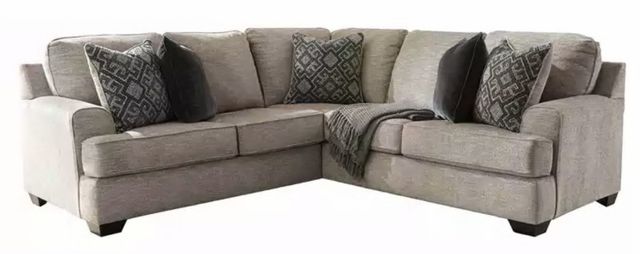 Signature Design by Ashley® Bovarian 2-Piece Stone Sectional with Ottoman-1
