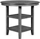 New Classic® Home Furnishings Gia 5-Piece Gray Counter Height Table Set-2
