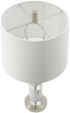A & B Home Clear/White Table Lamp-2