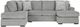 Signature Design by Ashley® Casselbury 2-Piece Cement Left-Arm Facing Sectional with Chaise-0