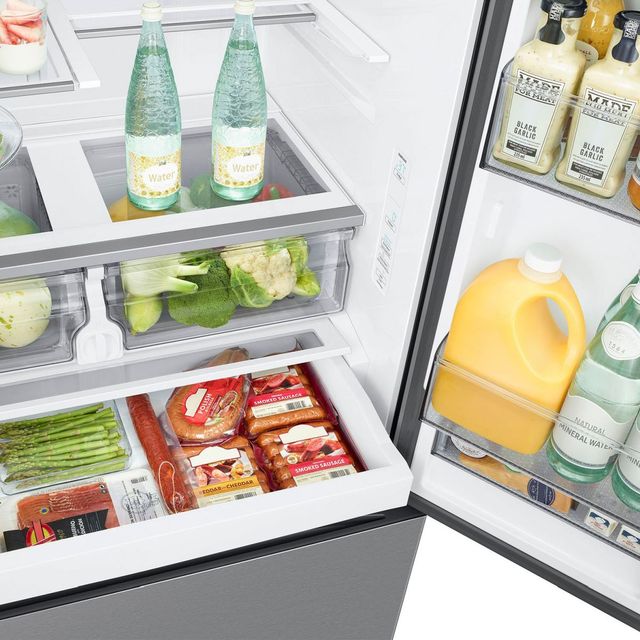 Samsung 36" 27 Cu. Ft. Fingerprint Resistant Stainless Steel French Door Refrigerator-4
