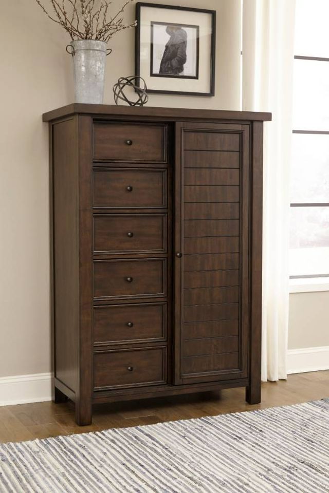 Homelegance® Logandale Brown Wardrobe-1