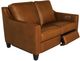 Flexsteel® Customizable Finley Leather Power Reclining Loveseat-4