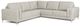 Palliser® Furniture Zuri 2-Piece White Sectional-0