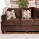 Furniture of America® Wessington Chocolate Sofa-4