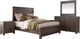 Liberty Furniture Thornwood Hills 4-Piece Rock Beaten Brown Queen Panel Bedroom Set-0