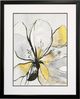 Stylecraft Black/Light Gray/White/Yellow Framed Print-0