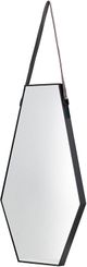 A & B Home Black Wall Mirror-1