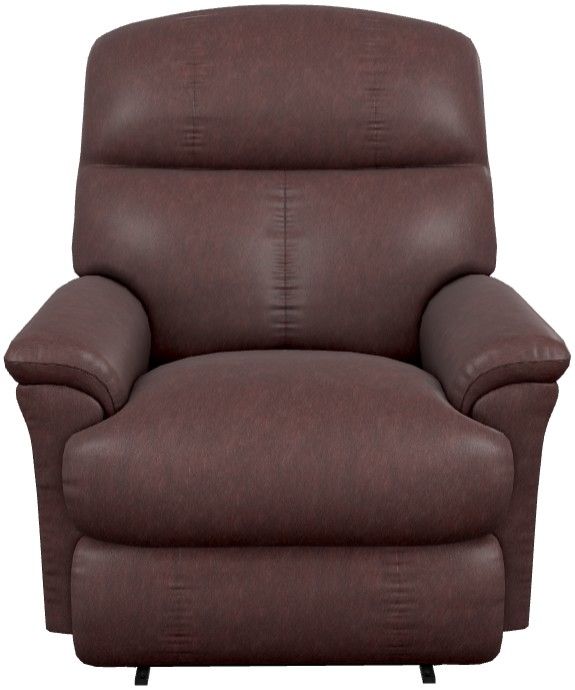 La-Z-Boy® Reed Pomegranate Leather Power Wall Recliner with Headrest and Lumbar-1
