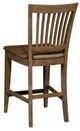 Kincaid Furniture The Nook Hewned Maple Counter Slat Back Chair-1