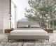 VIG Furniture Modrest Paula Gray Eastern King Upholstered Bed-1