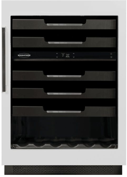 Marathon M4 Series 24” 5.3 Cu. Ft. Panel Ready Under Counter Wine Cooler-1