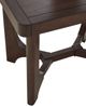Signature Design by Ashley® Korestone Dark Brown Rectangular End Table-3