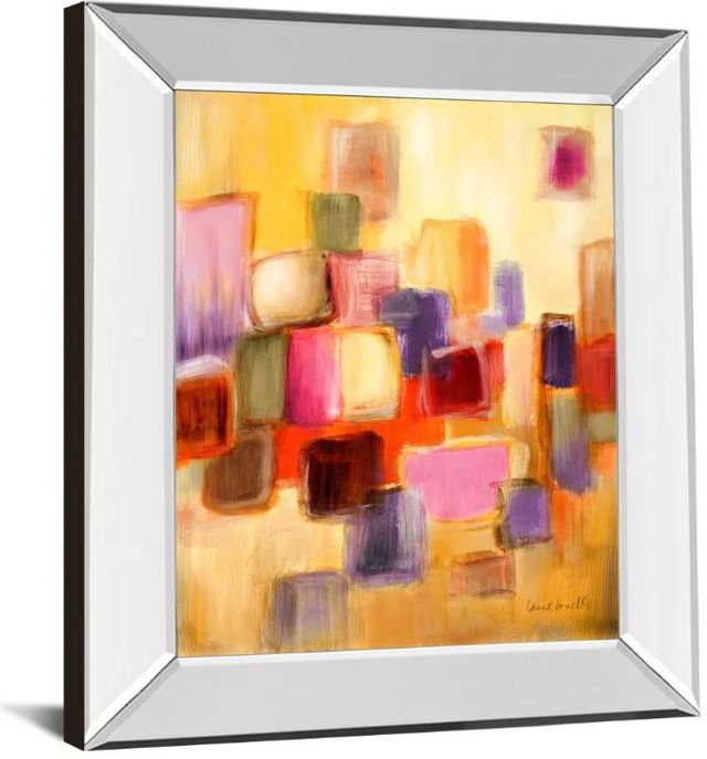 Classy Art Sonata I by Lanie Loreth Mirror Framed Wall Art-1