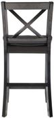 Linon Torino Black X-Back Counter Stool-4
