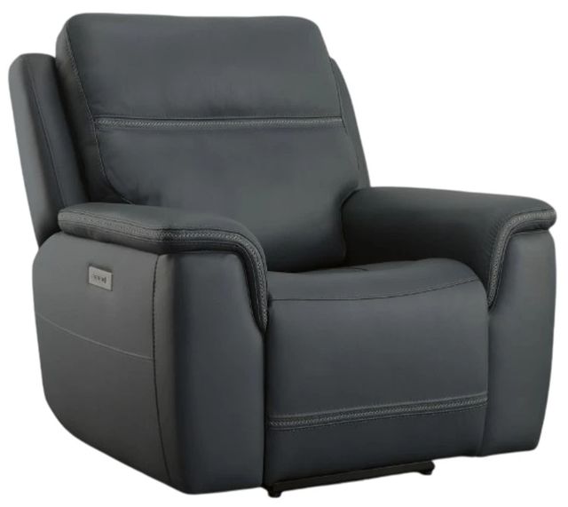 Flexsteel® Sawyer Marine Power Recliner with Power Headrest and Lumbar-0