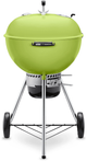 Weber® Master-Touch® 24" Spring Green Portable Charcoal Grill-0