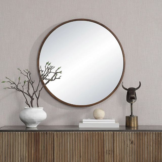 Renwil® Modi Walnut Accent Mirror-1