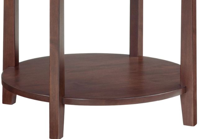 Whittier Wood® Furniture McKenzie Caffe Round End Table-2
