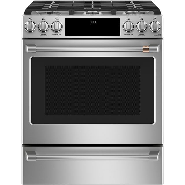 Café™ 30" Stainless Steel Slide In Gas Range