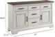 Intercon Drake French Oak/Rustic White Sideboard-2
