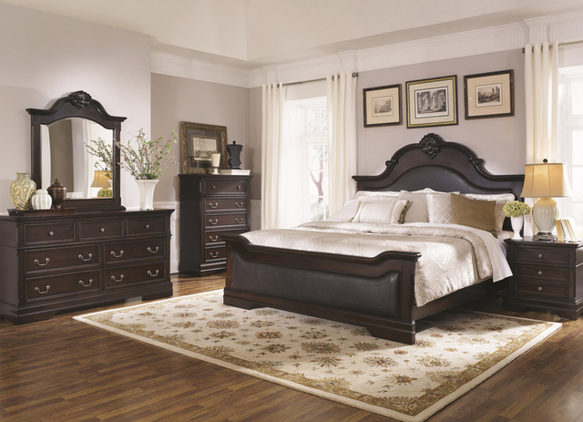 Coaster® Cambridge Cappuccino Queen Bed-2
