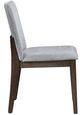 New Classic® Home Furnishings Kody Dark Walnut/Stone Gray Dining Side Chair-3