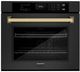 ZLINE Autograph Edition Professional 30" Black Stainless Steel Single Electric Wall Oven-0
