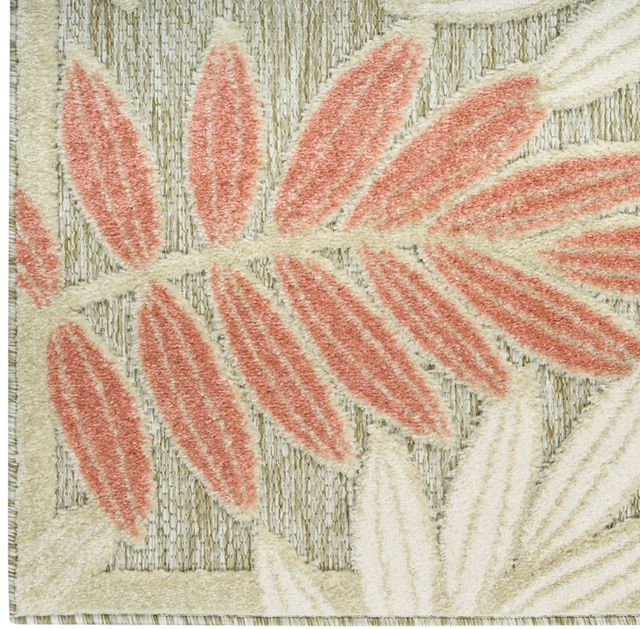 Nourison Home™ Aloha Sage Rose 5'x8' Style 2 Area Rug-4