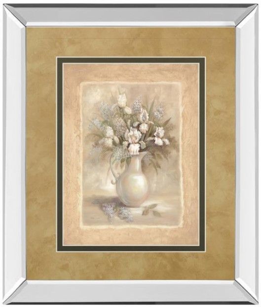 Classy Living Vivian Flasch White Bounty I Wall Art-0