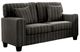 Furniture of America® Pingree Dark Gray Loveseat-0