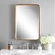 Uttermost® Crofton Antique Gold Vanity Mirror-2