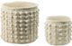 A & B Home 2-Piece Cream Large Planters-0
