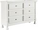 Signature Design by Ashley® Kaslyn 5-Piece White Queen Panel Headboard Bed Set-2