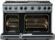 Viking® 7 Series 48" November Sky Pro Style Gas Range with Griddle-1