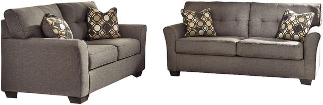 Signature Design by Ashley® Tibbee 2-Piece Slate Living Room Seating Set-0