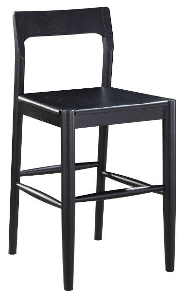Moe's Home Collection Owing Black Counter Stool