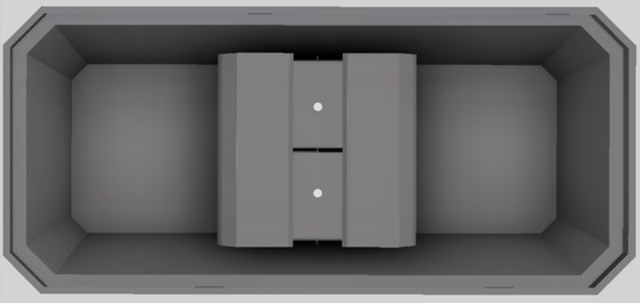 Vent-A-Hood® Designer Series 66" Gunsmoke Island Range Hood-1