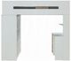 ACME Furniture Nerice Oak/White Twin Youth Loft Bed with Desk and Wardrobe-3