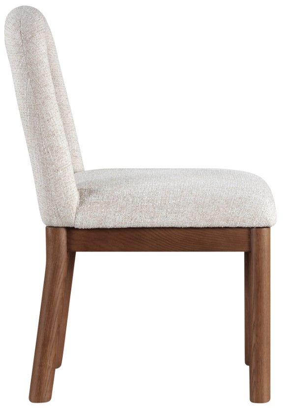 Meridian Furniture Conrad Beige/Brown Upholstered Dining Chair-2