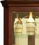 Pulaski™  Victorian Brown Corner Curio-1