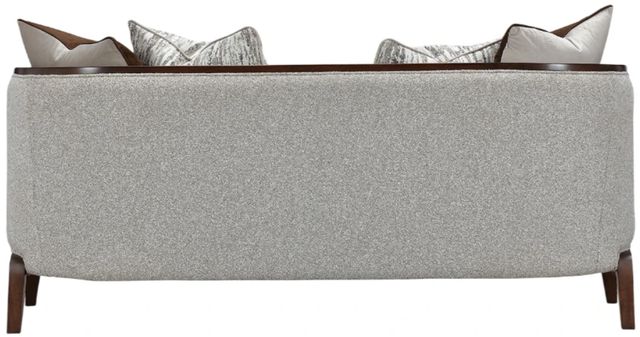 Michael Amini® Houston Gray/Walnut Loveseat-3