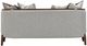 Michael Amini® Houston Gray/Walnut Loveseat-3