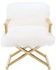TOV Furniture Jodi White Sheepskin Chair-0