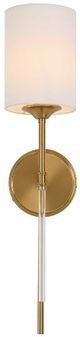 Uttermost® Awyr Warm Brass 1-Light Sconce-5