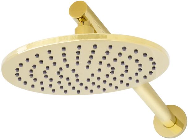 ZLINE Autograph Edition El Dorado Polished Gold Rainfall Shower Faucet-1