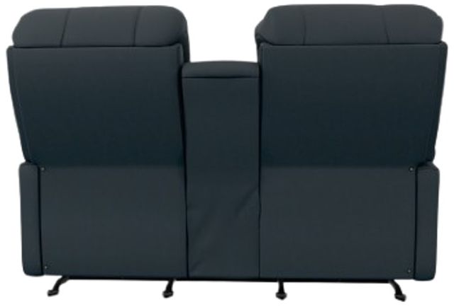 Best® Home Furnishings Customizable Brinley Leather Power Reclining Space Saver Loveseat with Console-3
