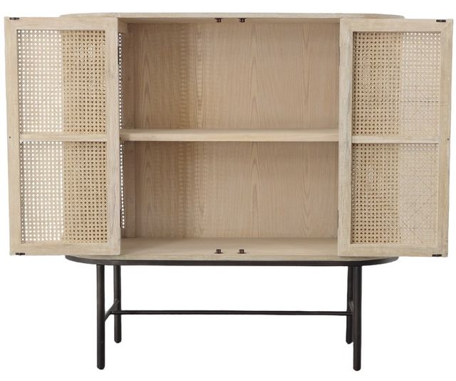 Furniture Classics Windell Beige/Brown Bar Cabinet-4