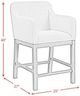Elements International Glinda Brown/Light Gray Counter Chair-2